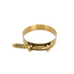 Mishimoto MMCLAMP-35TGD T-Bolt Clamp  Stainless-Steel  Constant Tension  Gold  3.5in