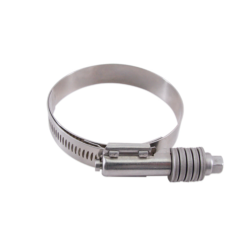 Mishimoto MMCLAMP-CTWG-117 Worm Gear Clamp  Constant Tension  Silver  3.74in - 4.61in (95mm - 117mm)
