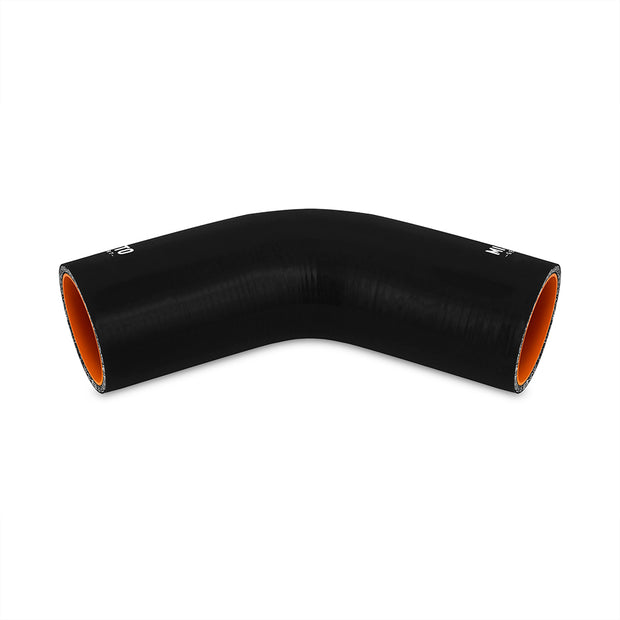 Mishimoto MMCP-1545BK 45-Degree Coupler  Black  Silicone  1.50in