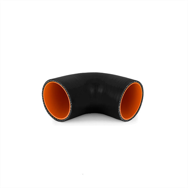 Mishimoto MMCP-1590BK 90-Degree Coupler  Black  Silicone  1.50in