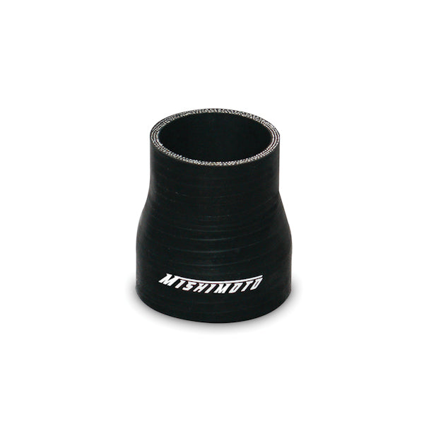 Mishimoto MMCP-2025BK Straight Transition Coupler  Black  Silicone  2.00in To 2.50in