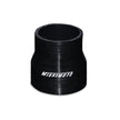 Mishimoto MMCP-22525BK Straight Transition Coupler  Black  Silicone  2.25in To 2.50in