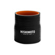 Mishimoto MMCP-25275BK Straight Transition Coupler  Black  Silicone  2.50in To 2.75in