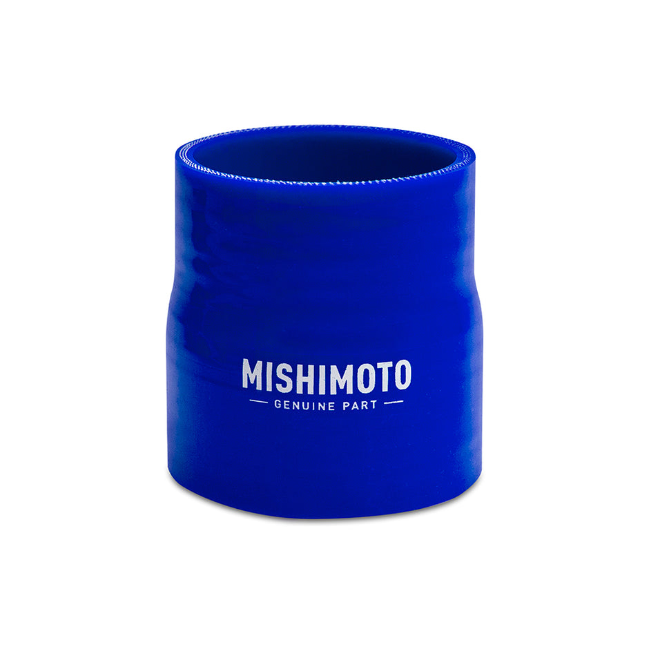 Mishimoto MMCP-25275BL Straight Transition Coupler  Blue  Silicone  2.50in To 2.75in