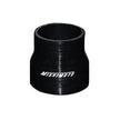Mishimoto MMCP-2530BK Straight Transition Coupler  Black  Silicone  2.50in To 3.00in