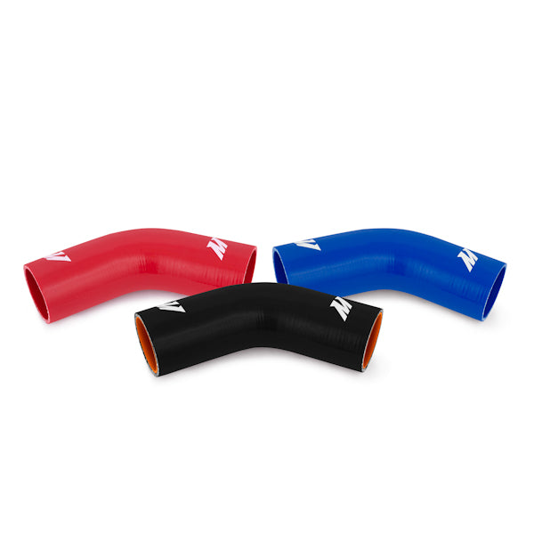 Mishimoto MMCP-2545BK 45-Degree Coupler  Black  Silicone  2.50in