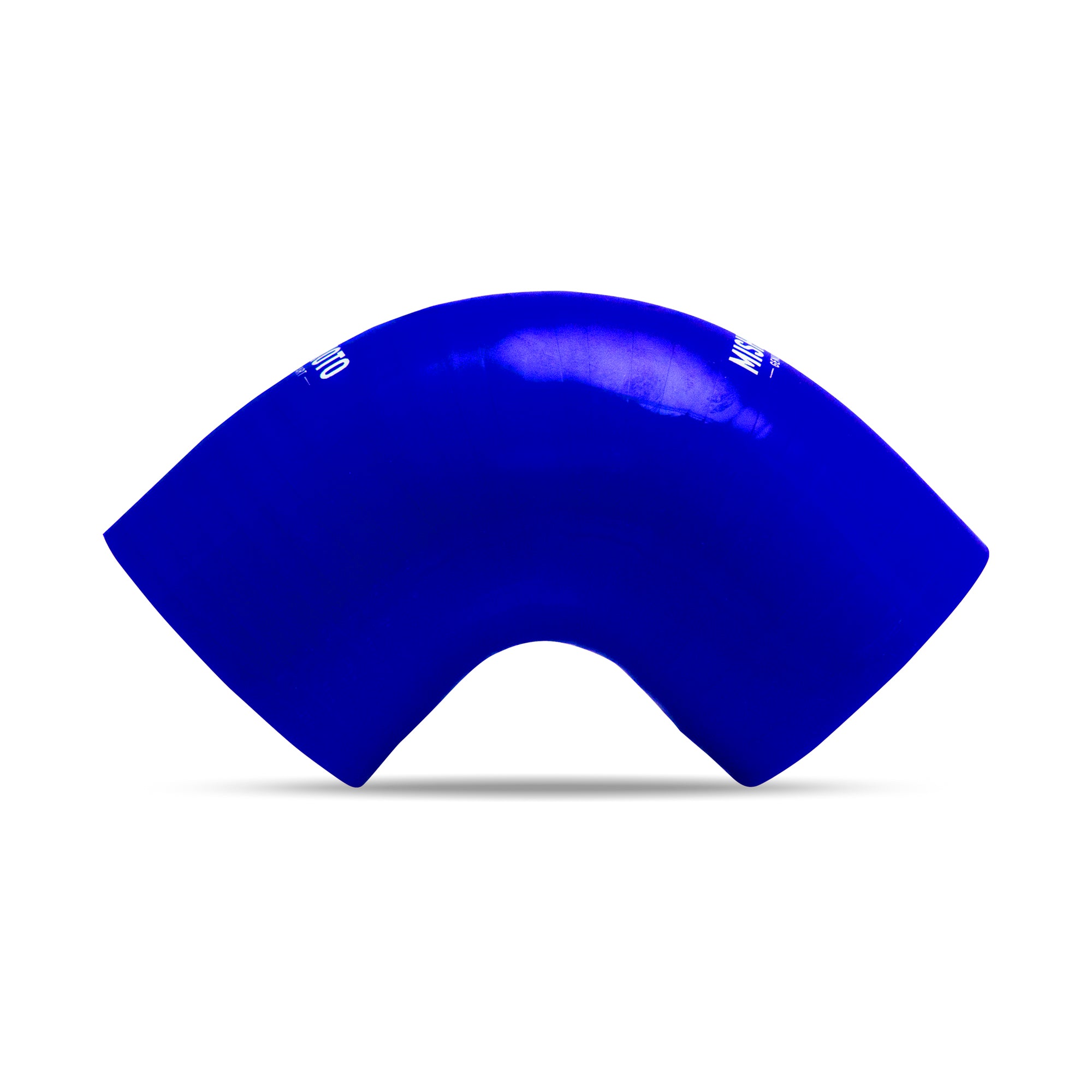 Mishimoto MMCP-2590BL 90-Degree Coupler  Blue  Silicone  2.50in