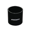 Mishimoto MMCP-25SBK Straight Coupler  Black  Silicone  2.50in