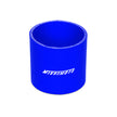 Mishimoto MMCP-25SBL Straight Coupler  Blue  Silicone  2.50in