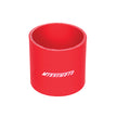 Mishimoto MMCP-25SRD Straight Coupler  Red  Silicone  2.50in