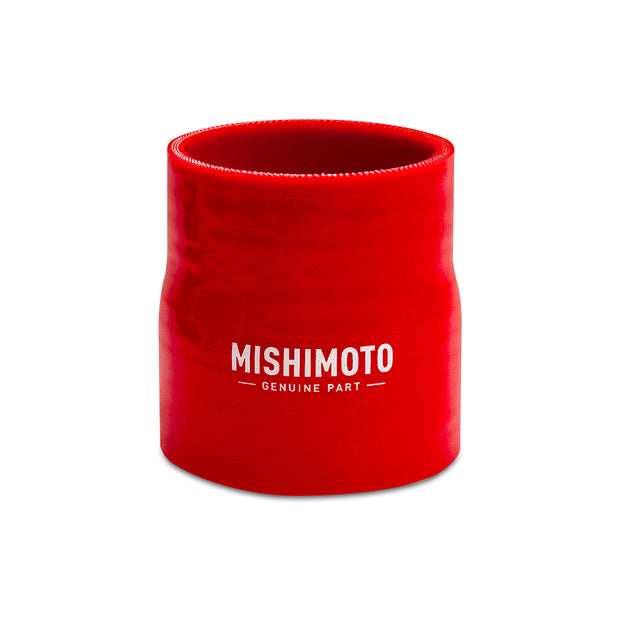 Mishimoto MMCP-27530RD Straight Transition Coupler  Red  Silicone  2.75in To 3.00in
