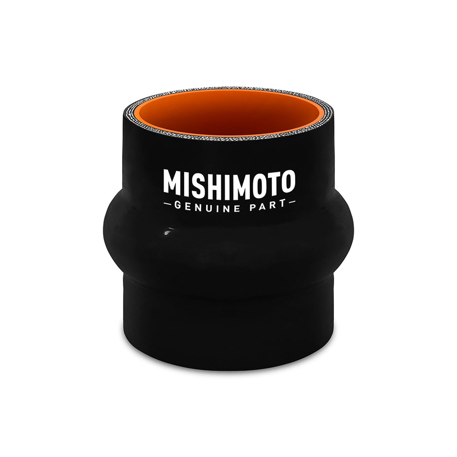Mishimoto MMCP-2HPBK Hump Hose Coupler  Black  Silicone  2.00in