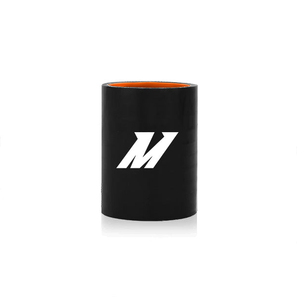 Mishimoto MMCP-2SBK Straight Coupler  Black  Silicone  2.00in
