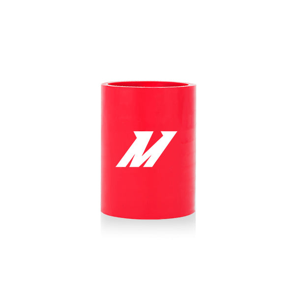 Mishimoto MMCP-2SRD Straight Coupler  Red  Silicone  2.00in