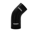 Mishimoto MMCP-R45-27530BK 45-Degree Transition Coupler  Black  Silicone  2.75in To 3.00in