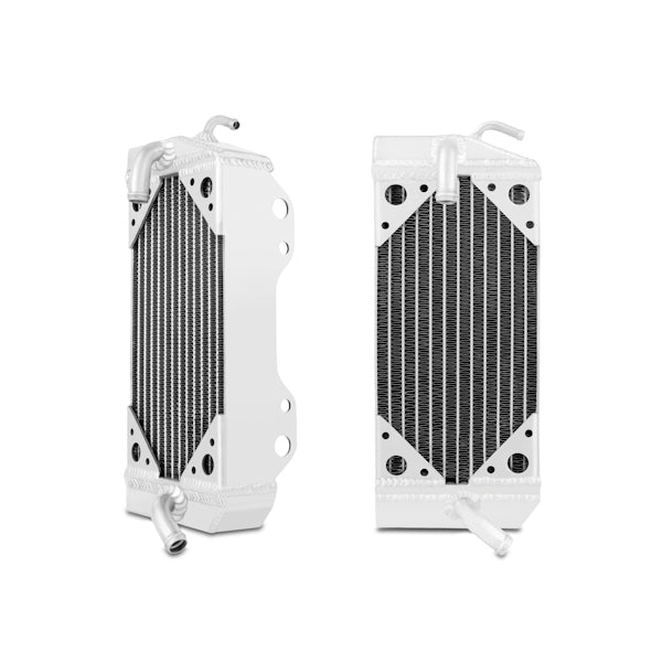 Mishimoto MMDB-CRF450-02LX Aluminum Dirt Bike Radiator  Left Braced  Fits Honda CRF450R 2002-2004