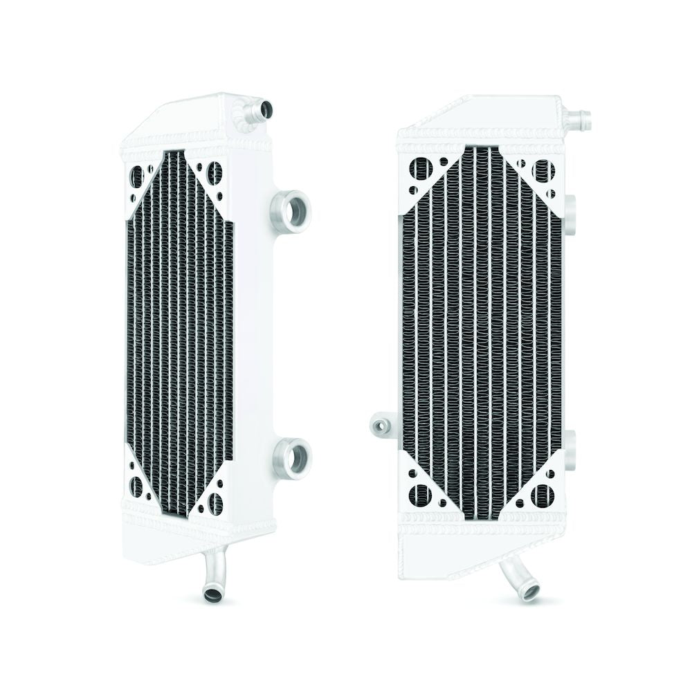 Mishimoto MMDB-KTM3-08LX Aluminum Dirt Bike Radiator  Left Braced  Fits KTM 250EXCF 2008-2011