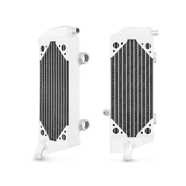 Mishimoto MMDB-KTM5-07LX Aluminum Dirt Bike Radiator  Left Braced  Fits KTM 450 SXF 2007-2012