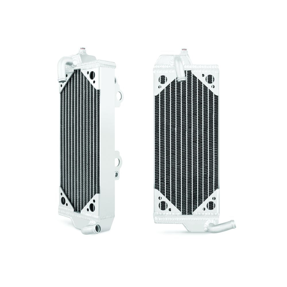 Mishimoto MMDB-RMZ250-07LX Aluminum Dirt Bike Radiator  Left Braced  Fits Suzuki RMZ250 2007-2009