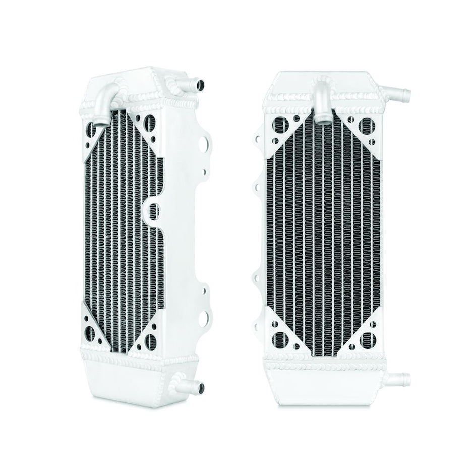 Mishimoto MMDB-YZ125-05LX Aluminum Dirt Bike Radiator  Left Braced  2-Stroke  Fits Yamaha YZ125 2005-2014