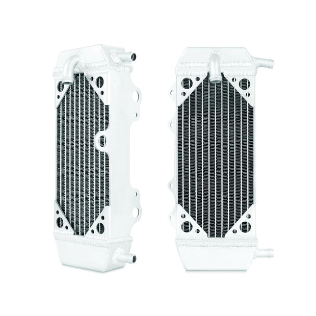Mishimoto MMDB-YZ125-05LX Aluminum Dirt Bike Radiator  Left Braced  2-Stroke  Fits Yamaha YZ125 2005-2014