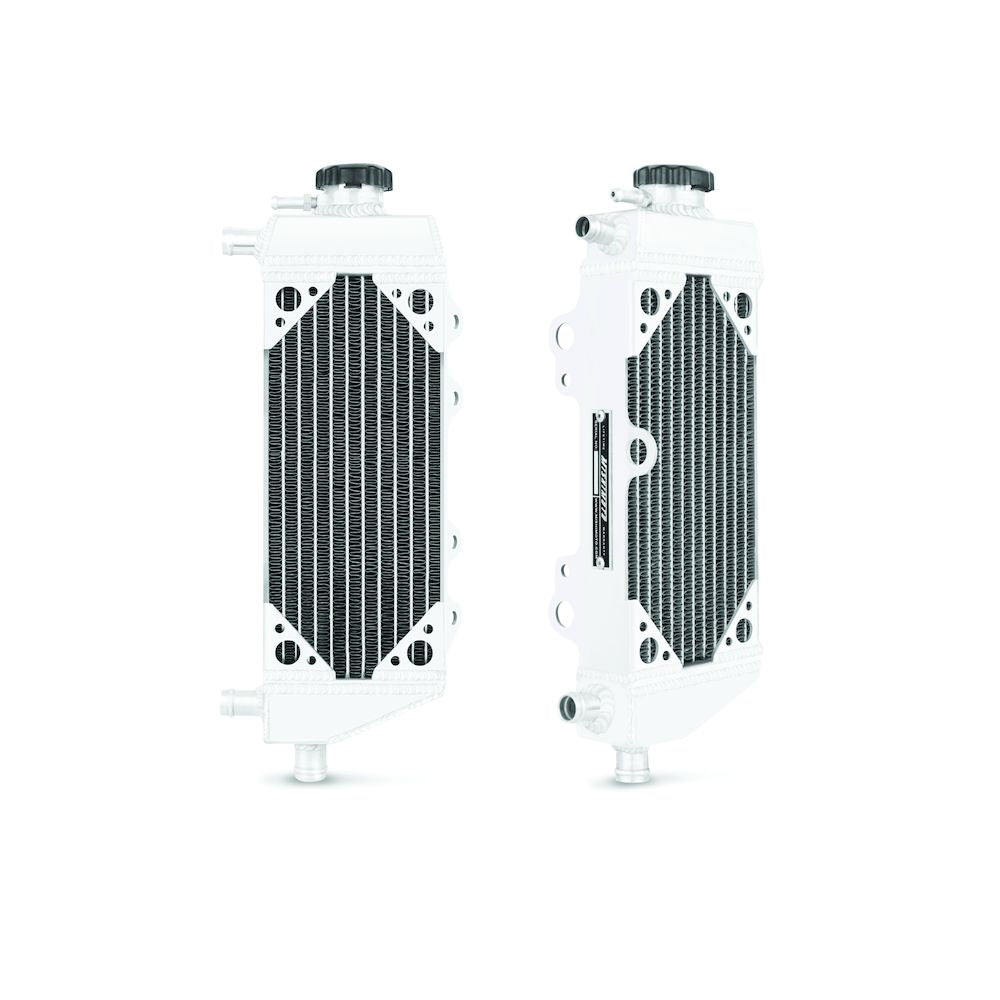 Mishimoto MMDB-YZ250-05RX Aluminum Dirt Bike Radiator  Right Braced  2-Stroke  Fits Yamaha YZ250 2005-2014