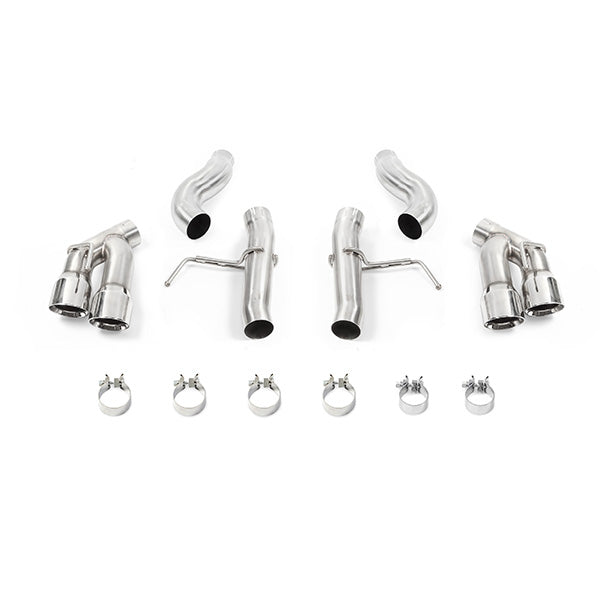 Mishimoto MMEXH-CAM4-16AQTRP Quad Tip Race Axle-Back Exhaust  Polished  Fits Chevrolet Camaro 2.0T 2016-2024
