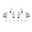Mishimoto MMEXH-CAM4-16AQTRP Quad Tip Race Axle-Back Exhaust  Polished  Fits Chevrolet Camaro 2.0T 2016-2024