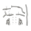 Mishimoto MMEXH-CAM4-16QTPP Quad Tip Pro Cat-Back Exhaust  Polished  Fits Chevrolet Camaro 2.0T 2016-2024