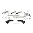 Mishimoto MMEXH-CAM8-16ADTPBK Dual Tip Pro Axle-Back Exhaust  Black  Fits Chevrolet Camaro SS 2016-2024