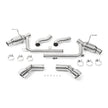 Mishimoto MMEXH-CAM8-16ADTPP Dual Tip Pro Axle-Back Exhaust  Polished  Fits Chevrolet Camaro SS 2016-2024