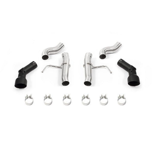 Mishimoto MMEXH-CAM8-16ADTRBK Dual Tip Race Axle-Back Exhaust  Black  Fits Chevrolet Camaro SS 2016-2024