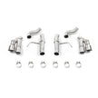Mishimoto MMEXH-CAM8-16AQTRP Quad Tip Race Axle-Back Exhaust  Polished  Fits Chevrolet Camaro SS 2016-2024