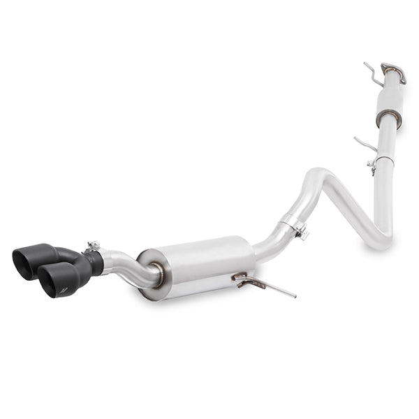 Mishimoto MMEXH-FIST-14RBK Cat-Back Exhaust  Black  Resonated  Fits Ford Fiesta ST 2014-2019