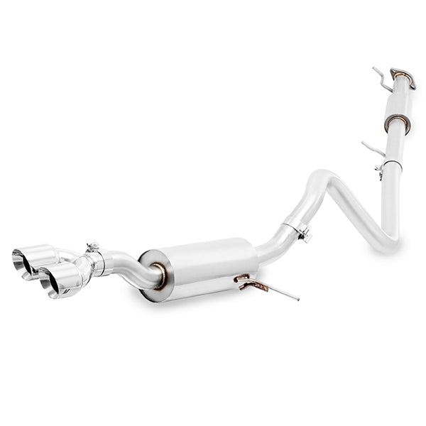 Mishimoto MMEXH-FIST-14RP Cat-Back Exhaust  Polished  Resonated  Fits Ford Fiesta ST 2014-2019