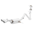 Mishimoto MMEXH-FIST-14RP Cat-Back Exhaust  Polished  Resonated  Fits Ford Fiesta ST 2014-2019