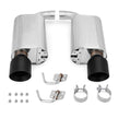 Mishimoto MMEXH-MUS8-15ASBK Street Axle-Back Exhaust  Black Tips  Fits Ford Mustang GT 2015-2017