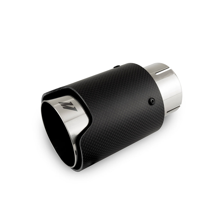 Mishimoto MMEXH-TIP-CF25P Exhaust Tip  Carbon Fiber  2.5in