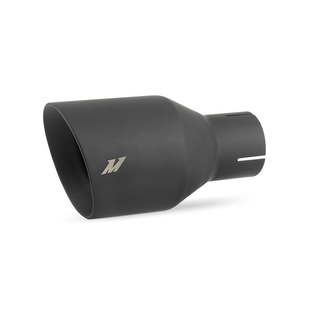 Mishimoto MMEXH-TIP-DW25BK Exhaust Tip  Black  Double Wall  2.5in Inlet