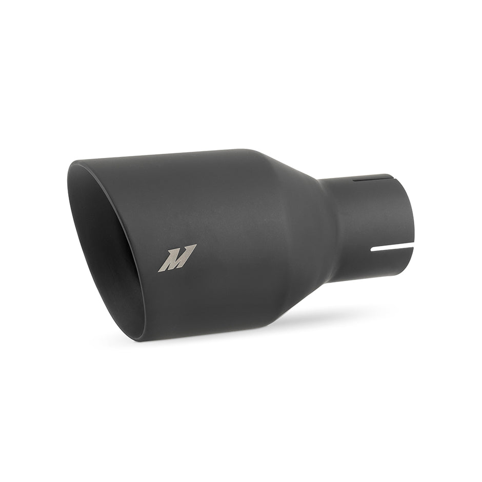 Mishimoto MMEXH-TIP-DW25BK Exhaust Tip  Black  Double Wall  2.5in Inlet