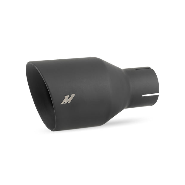 Mishimoto MMEXH-TIP-DW25BK Exhaust Tip  Black  Double Wall  2.5in Inlet