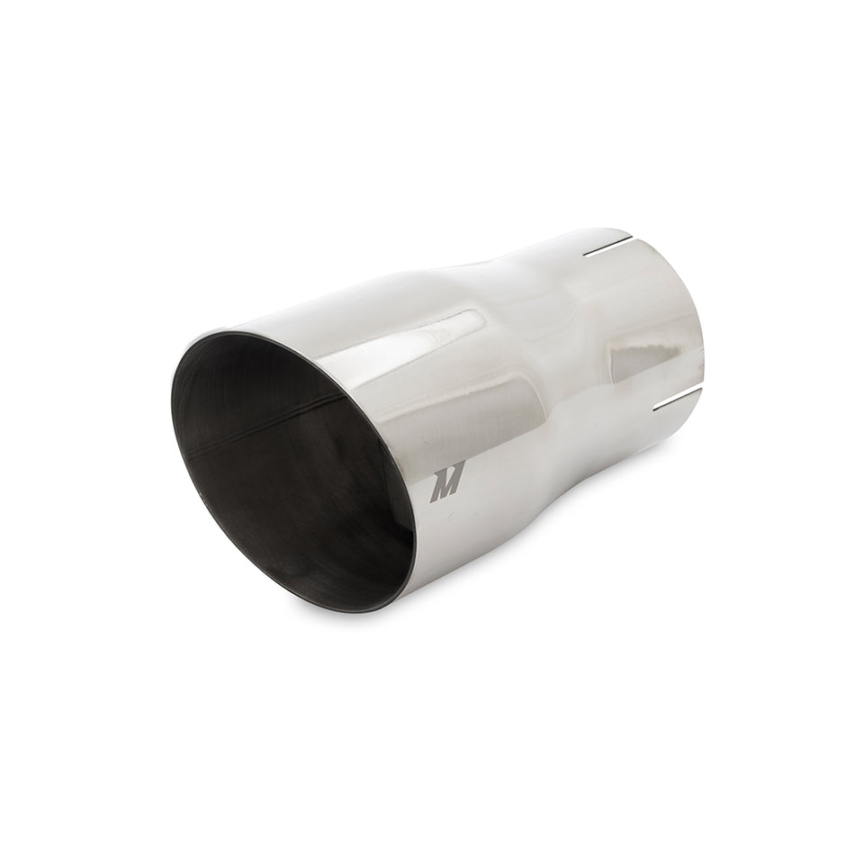 Mishimoto MMEXH-TIP-SWP Exhaust Tip  Single Wall  4in Inlet  5in Outlet