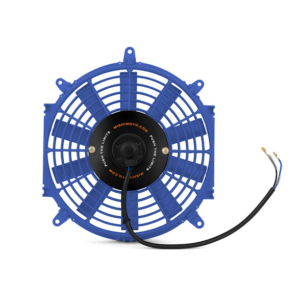 Mishimoto MMFAN-10 Electric Fan  Slim  Straight Blade  Black  10 In