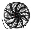 Mishimoto MMFAN-16C Electric Fan  Slim  Curved Blade  Black  16 In