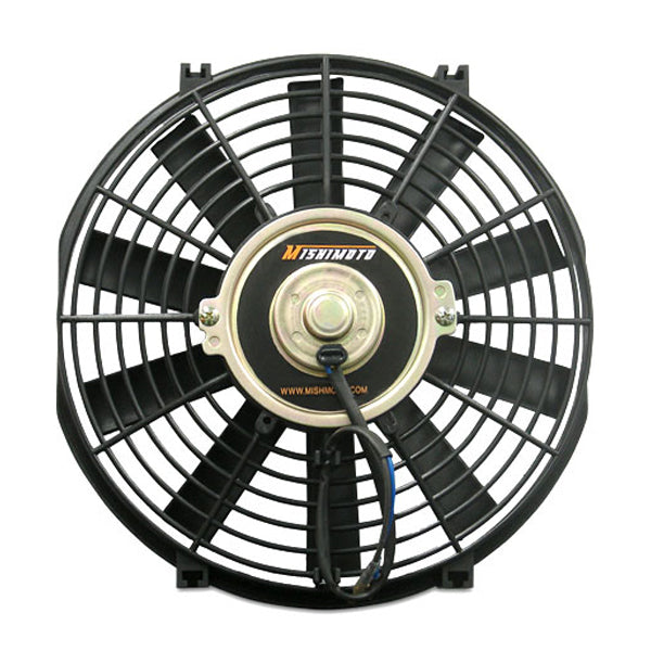 Mishimoto MMFAN-16 Electric Fan  Slim  Straight Blade  Black  16 In