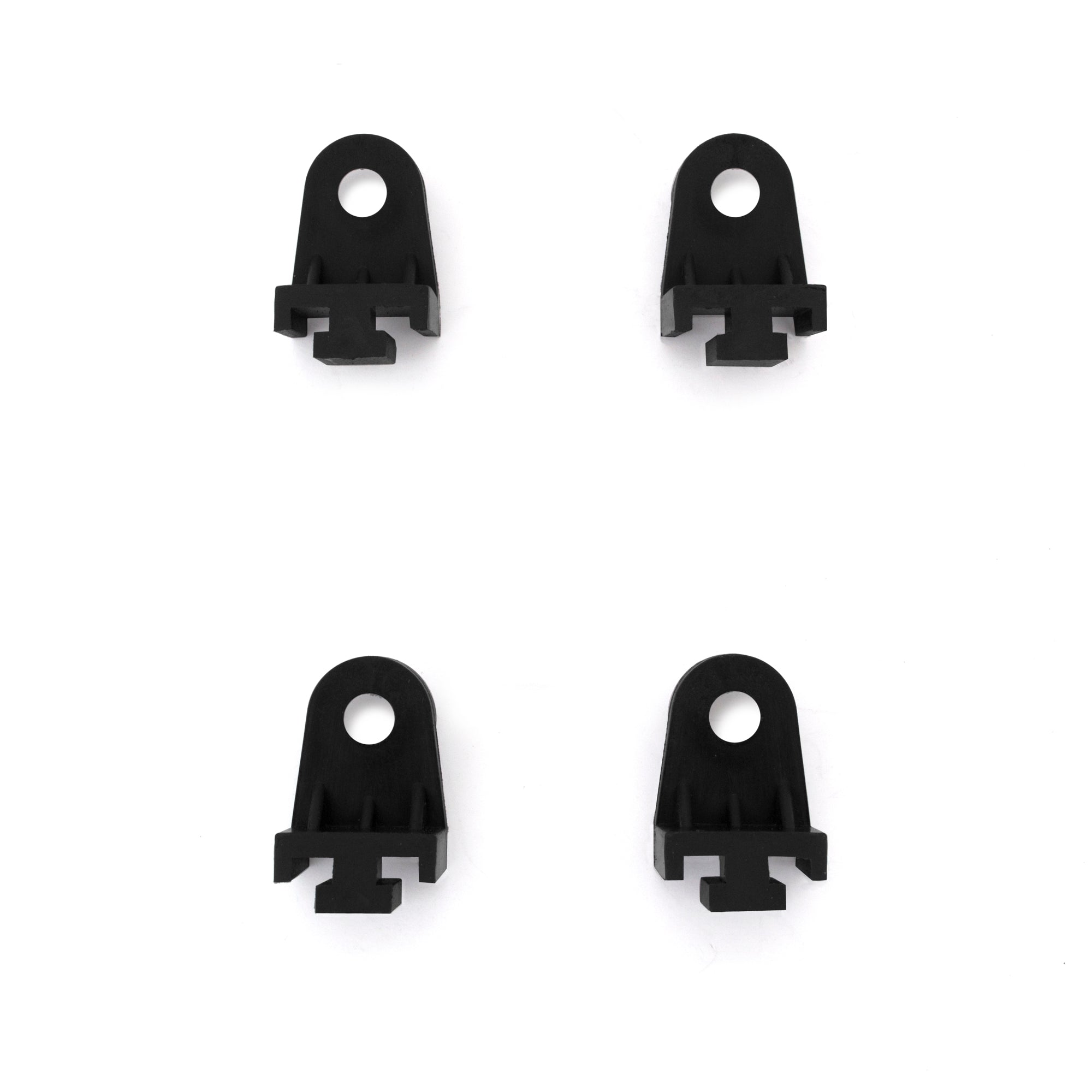 Mishimoto MMFAN-CLIPBK Fan Clips  Black  Plastic