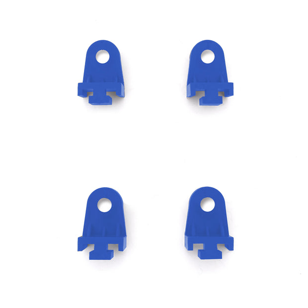 Mishimoto MMFAN-CLIPBL Fan Clips  Blue  Plastic