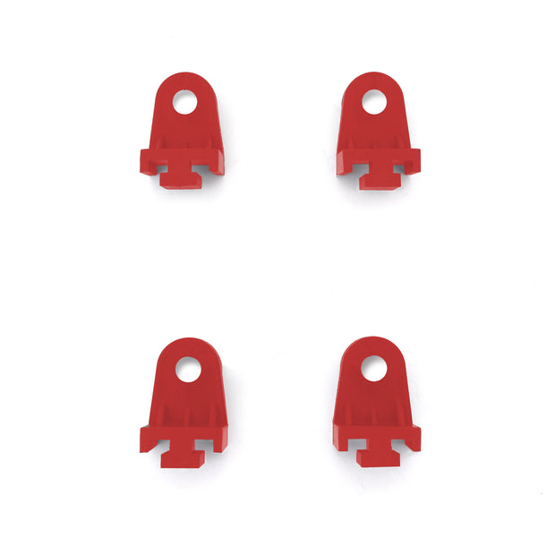 Mishimoto MMFAN-CLIPRD Fan Clips  Red  Plastic