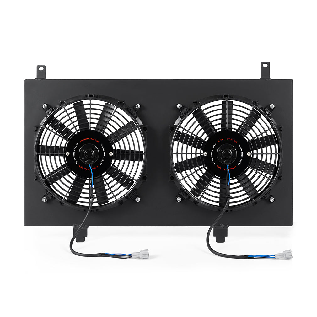 Mishimoto MMFS-350Z-03BK Performance Aluminum Fan Shroud Kit  Black  Fits Nissan 350Z 2003-2006