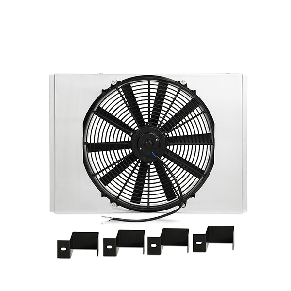 Chevrolet/GM C/K Truck Performance Aluminum Fan Shroud W/ Fan Controller 1963-1966